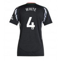 Arsenal Ben White #4 Bortedrakt Dame 2024-25 Kortermet